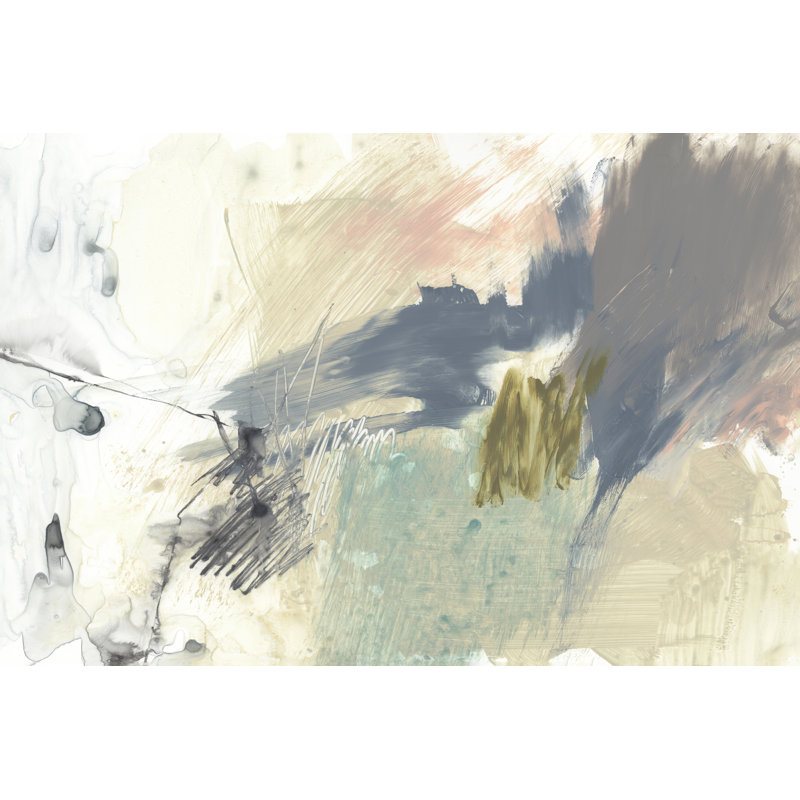 «Pastel Immersion II» par Jennifer Goldberger, peinture sur toile tendue, H 32 po x l 48 po