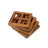Premium Grade Teak Coaster Set