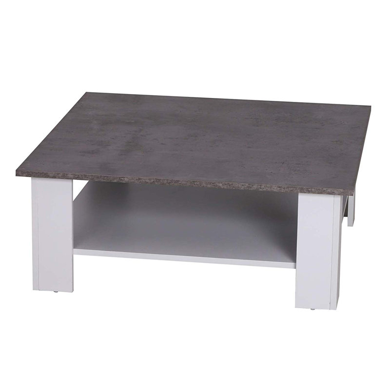 Nakia Four Leg Coffee Table with Storage