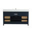 Meuble-lavabo simple 60 po Aisa-565349168
