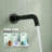 Round Brass Tub Spout with 360° Rotatable Outlet, Shower Diverter Faucet with Decorative Cover-122596782