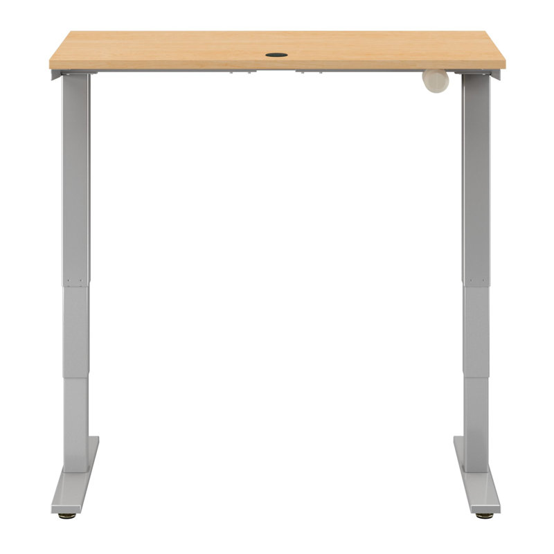 Bureau pour travailler debout à hauteur réglable, Chêne Naturel, l 47,6 po x P 23,35 po