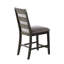 Ensemble de 2 chaises de comptoir rembourrées