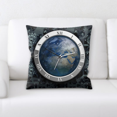 Microsuede Throw Pillow