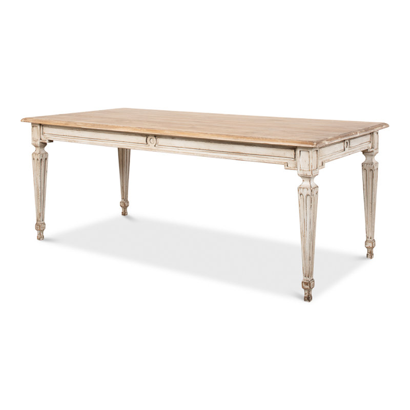 Elise Pine Wood Dining Table