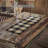 Black Check Runner 12x36-95765158