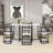 Aronas 6 - Person Dining Set-1043355230-1043355229