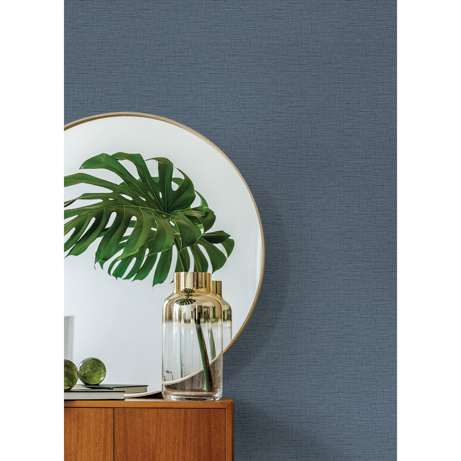 Pendry Wallpaper, Blue