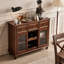 Buffet en bois de noyer massif