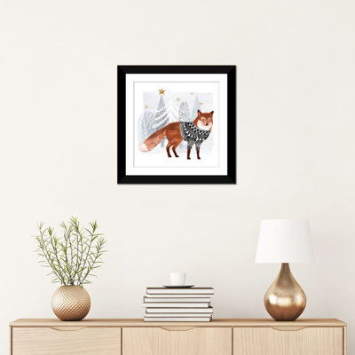 «Cozy Woodland Animal I», impression sur toile