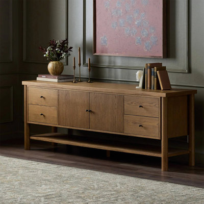 Console champêtre rétro
