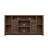 Versatile TV Stand Console with Rustic Urban Appeal and Ample Storage