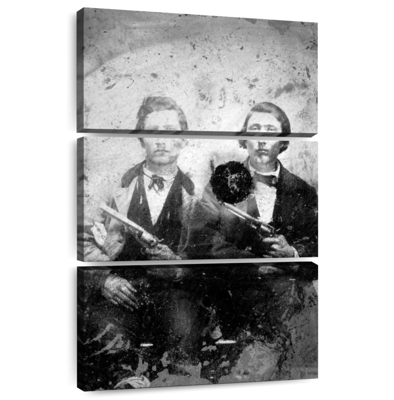 Leisha Jesse et Frank James 1866-76, H 57 po x l 36 po
