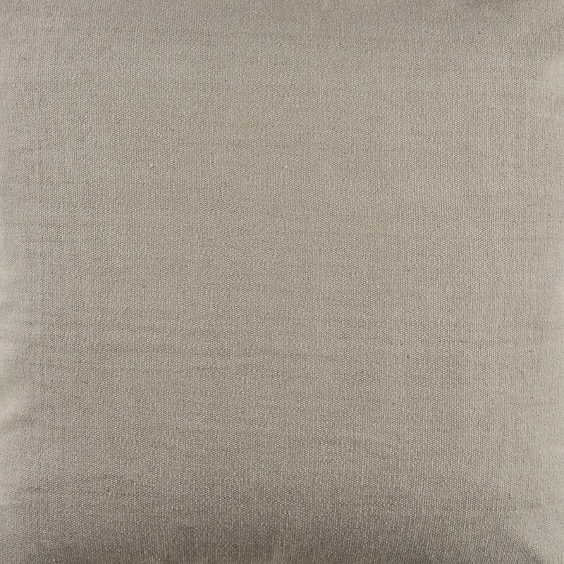 Housse de coussin 100% coton , Taupe
