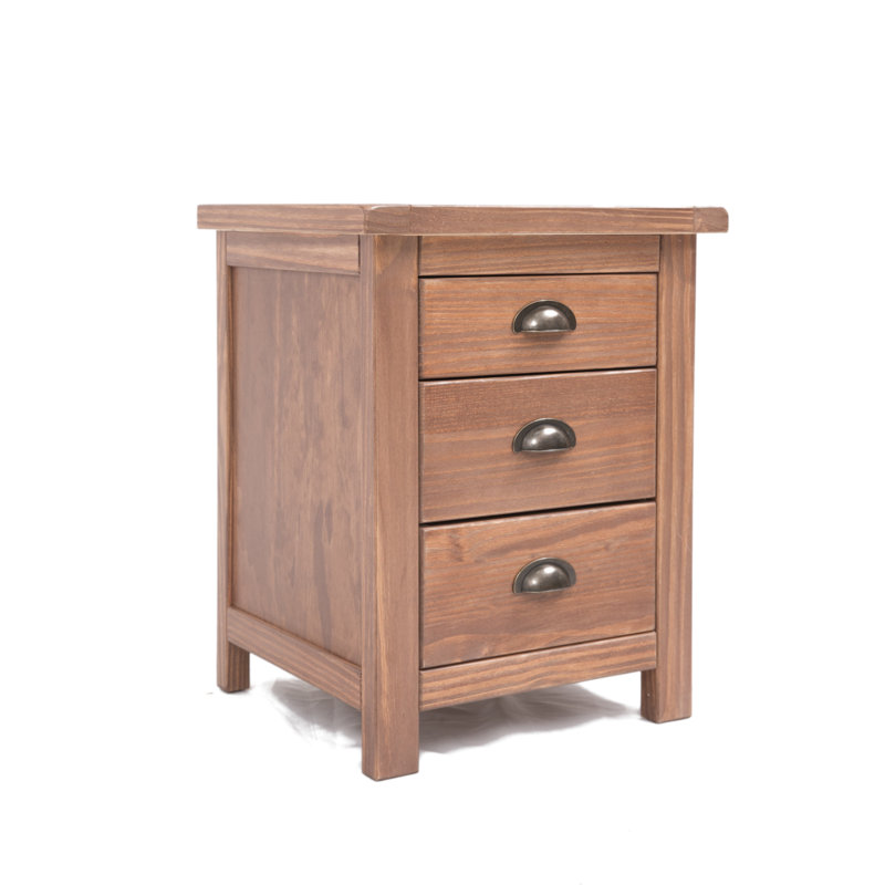 German 45cm W Plywood / Laminate Board Bedside Table