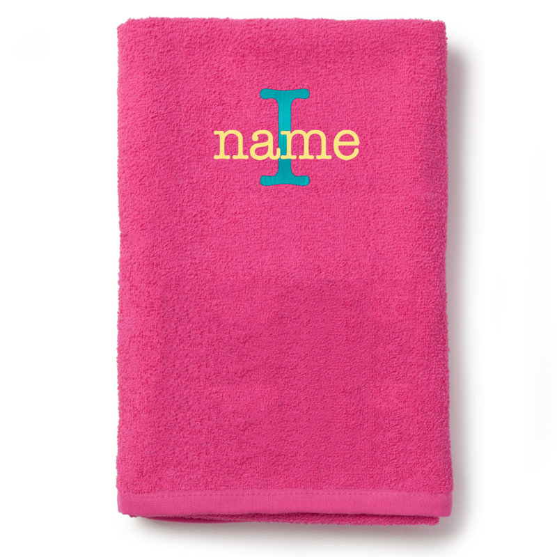 Drap de bain 100% coton Tood Personalized, Oui