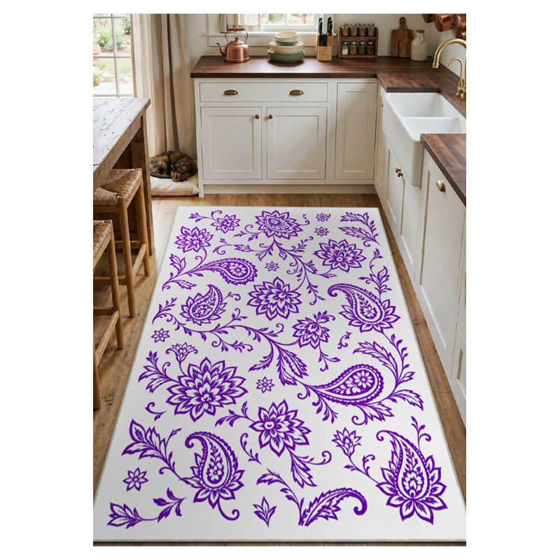 Tapis tissé à la crème Mosso, 3'3" x 9'10"