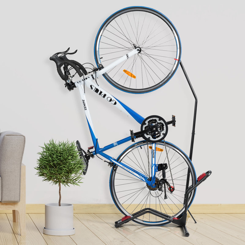 Rou Steel Freestanding Adjustable Bike Rack