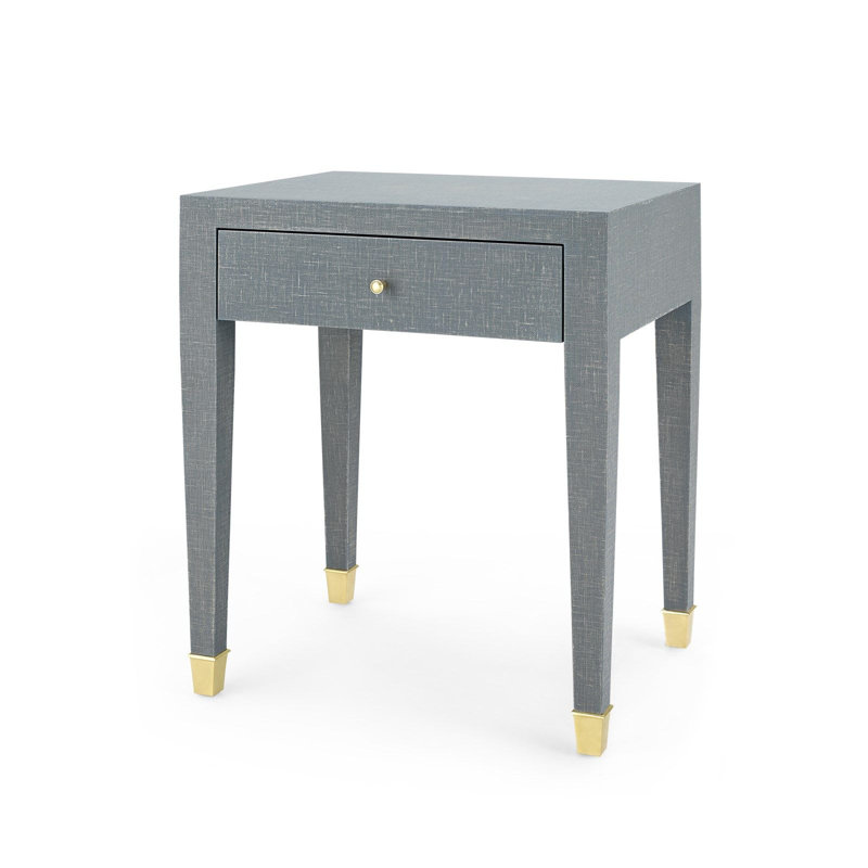 Claudette End Table, Gray, Gray