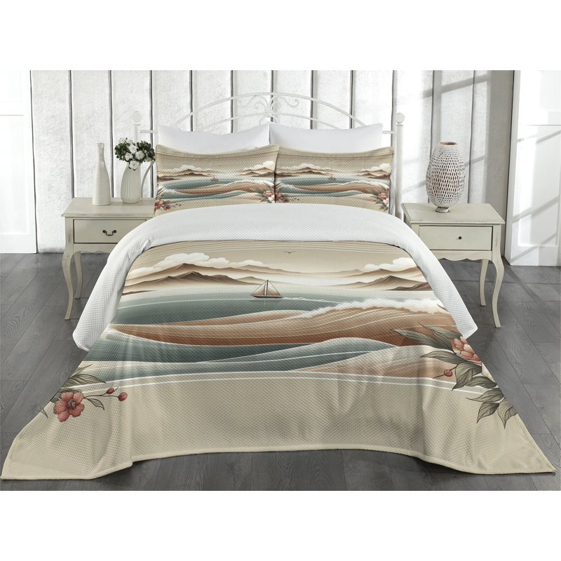 Coverlet, King Coverlet + 2 Standard Shams