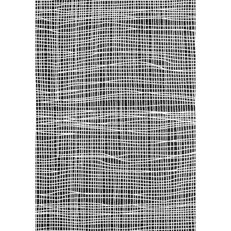 Ikin Geometric Indoor Rug, Rectangle 6'7" x 9'6"