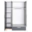 Jara 3 Door Wardrobe