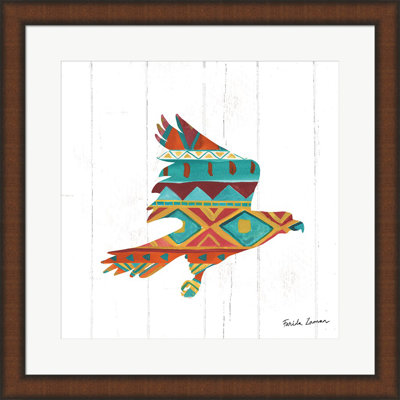 «Southwestern Vibes III» par Farida Zaman, art mural encadré