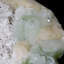 Apophyllite et stilbite sur calcédoine