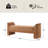 Arlesia Modern 57"W Chenille Fabric Easy Assembly Upholstered Bench-1285073275