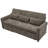 Contemporary Style 2-in-1 Sofa 82" Three-seater Sofa with a Sofa Bed and a Reversible Recliner Sofa for Living Room-1544252259