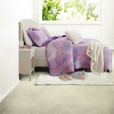 Ensemble de literie moderne, courtepointe en microfibre pour aquarelle