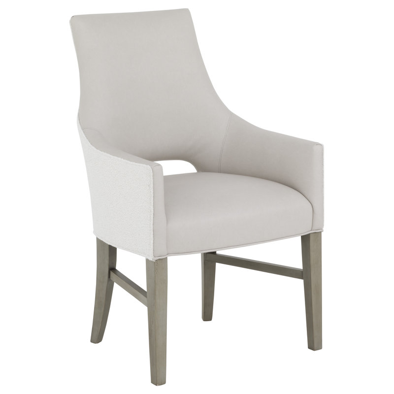 Fauteuil en cuir Dover, Amande chamois, 1111 - brun