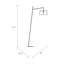 Lampe sur pied 75 po Schatz
