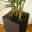 Adcock UV Resistant Artificial Palm Tree, Faux Palm Tree with Decorative Base for Indoor Outdoor-200411184-200411213