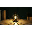 Lampe de table noire 7,5 po Arzaan
