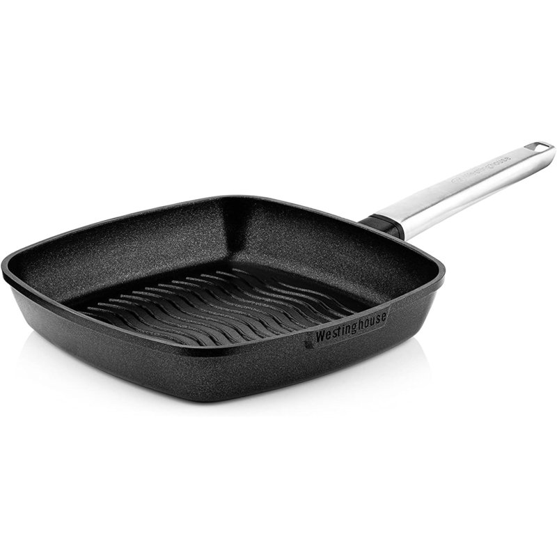 Non-Stick Aluminum Grill Pan / Griddle Set