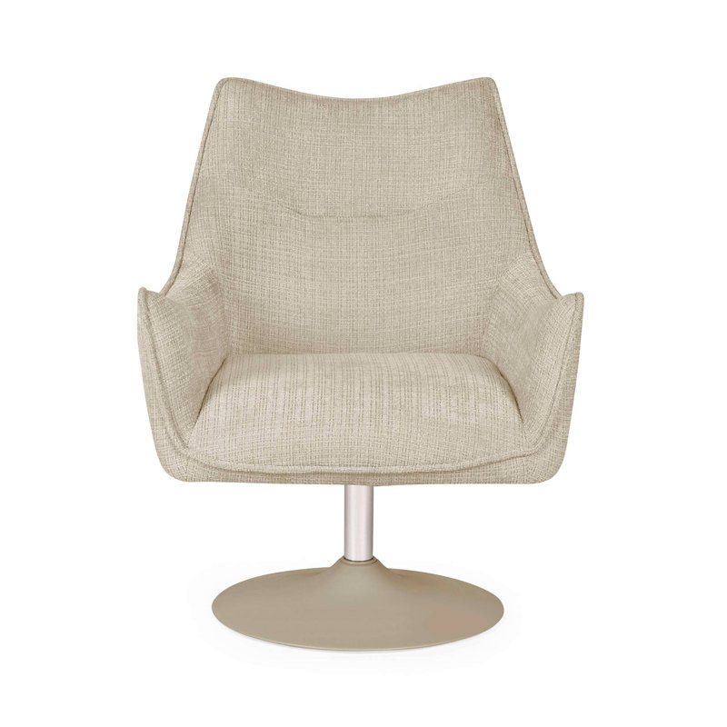 Upholstered Swivel Accent Chair