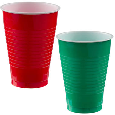 16 oz Plastic Party Cups by Genuine Joe GJO11251