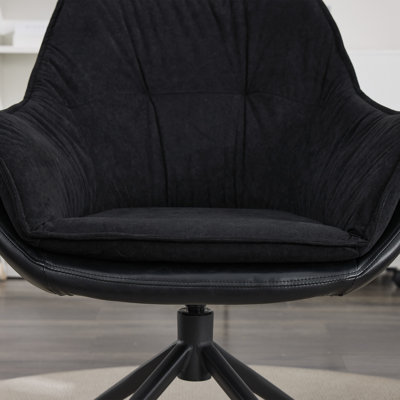 Fauteuil de bureau pivotant en simili cuir avec accoudoirs Isen odern odern