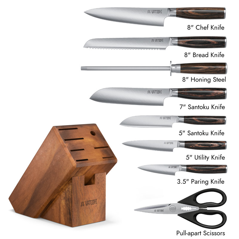 Ensemble de couteaux de cuisine 9 pièces 9 pièces