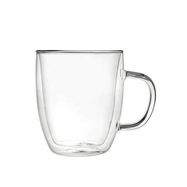 Godinger Silver Art Co Coffee Double Walled Mug 16 oz | Wayfair