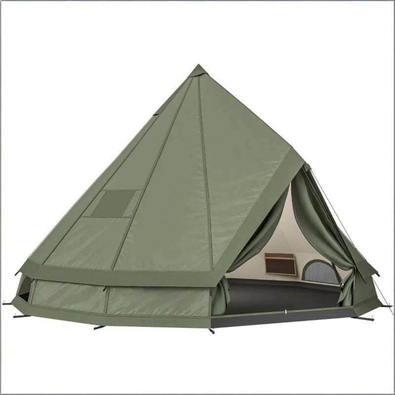 Tente de camping extérieure imperméable, tente tipi, tente de camping extérieure