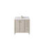 Meuble-lavabo simple 36 po avec plateau Chicago-95717999