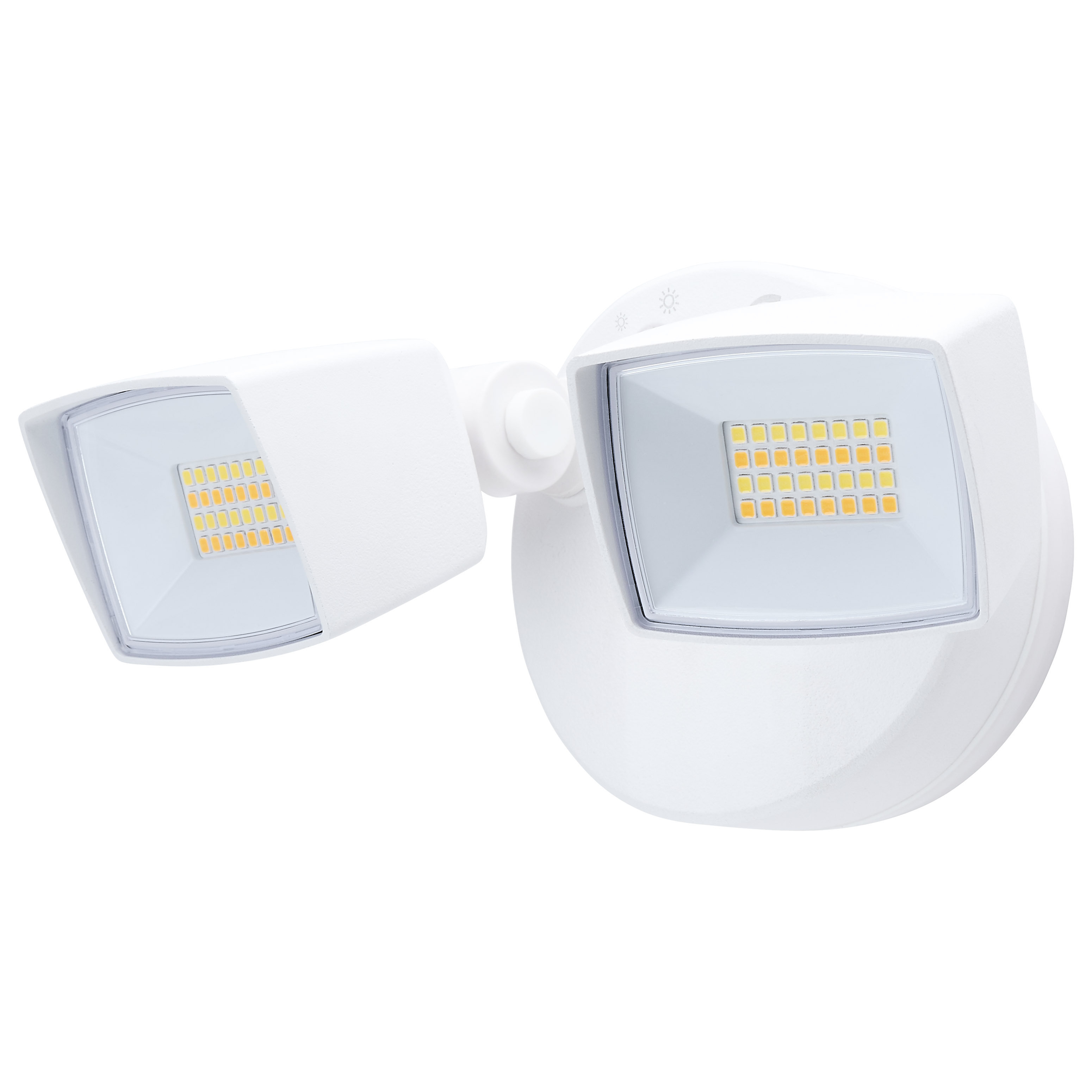 Nuvo LED Security Light Dual Head Field Selectable | Wayfair