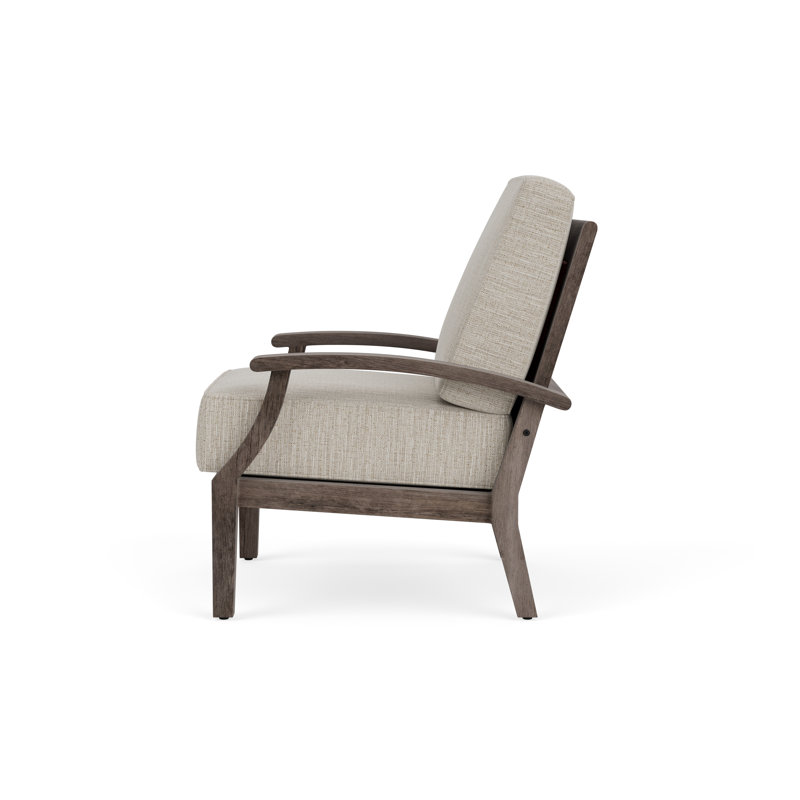 Frontier Outdoor Lounge Chair, Charcoal, Friendly Flax