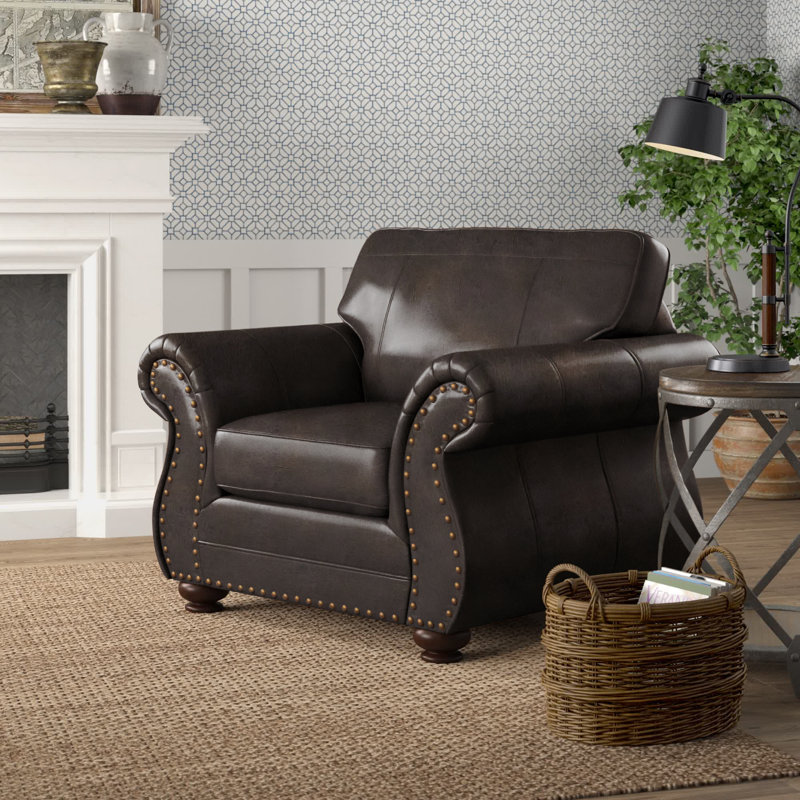 Fauteuil Claycomb, Brun