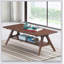 Table basse moderne en bois Arona