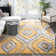 San Francisco Geometric Shag Area Rug
