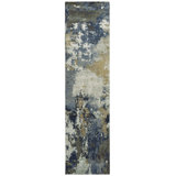 Aurora Drift Handmade Wool Abstract Area Rug