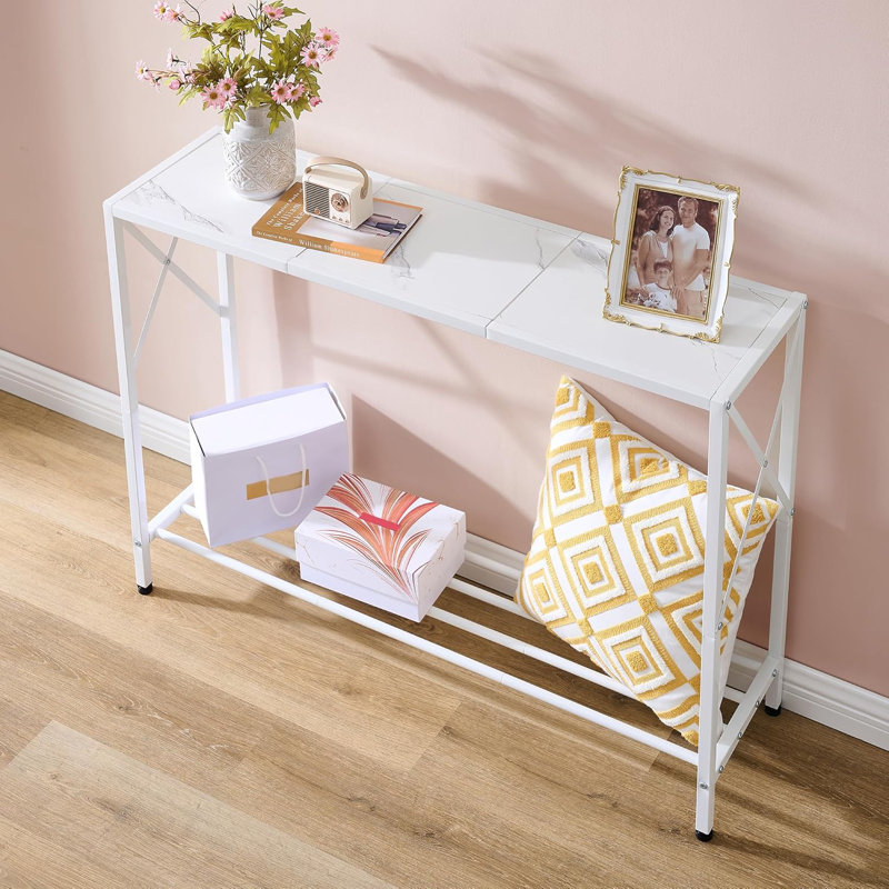 Console 41,8 po Jakobe, Blanc, Blanc